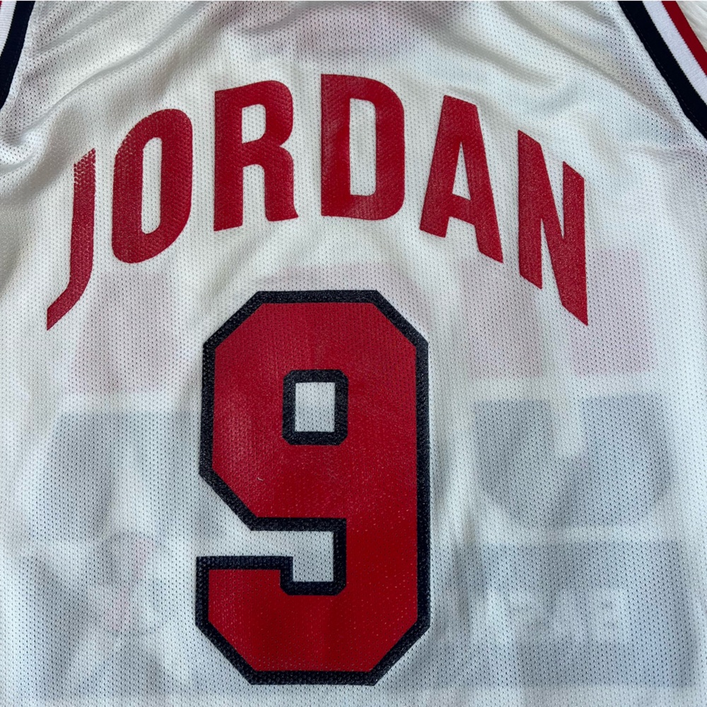 Vintage‎ Authentic Michael Jordan Team USA Olympics Champion Jersey - Picture 6 of 7
